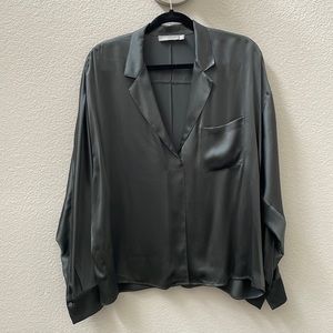 Vince Silk Long sleeve blouse